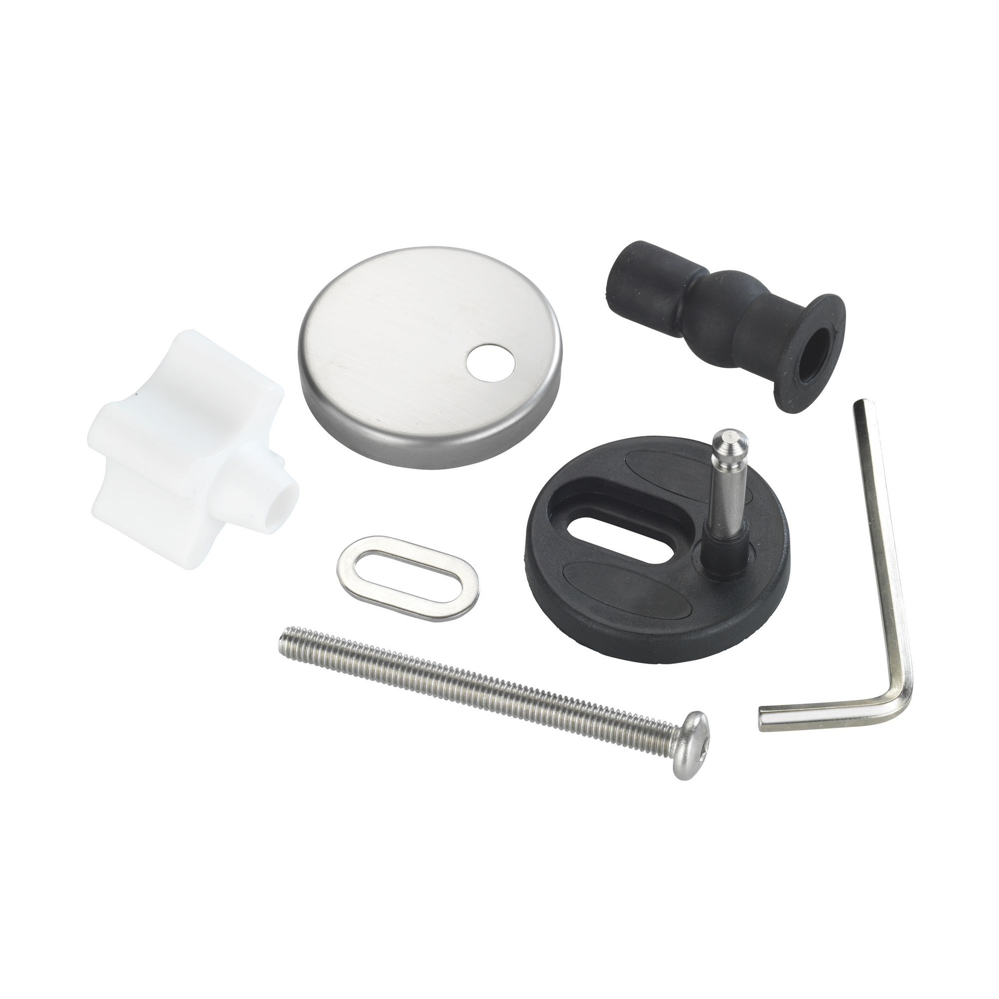 Scharnier-Set für Easy Close WC-Sitze Edelstahl