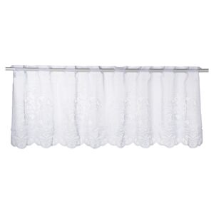 Caféhausgardine weiß 60 cm